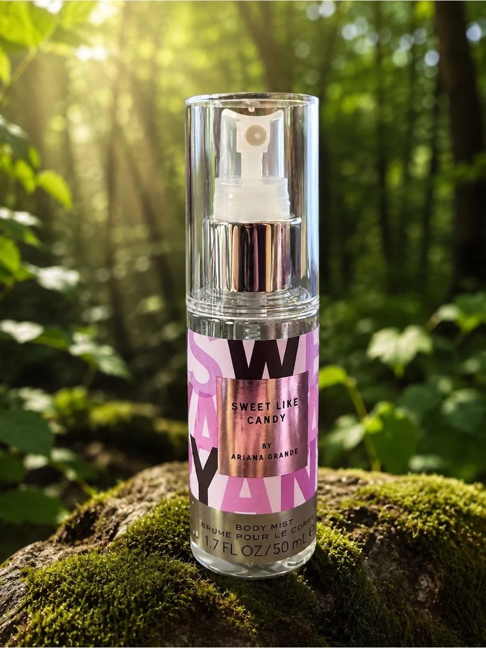 Ariana Grande Mod Blush Body Mist - Soft Pink & Silver Accents